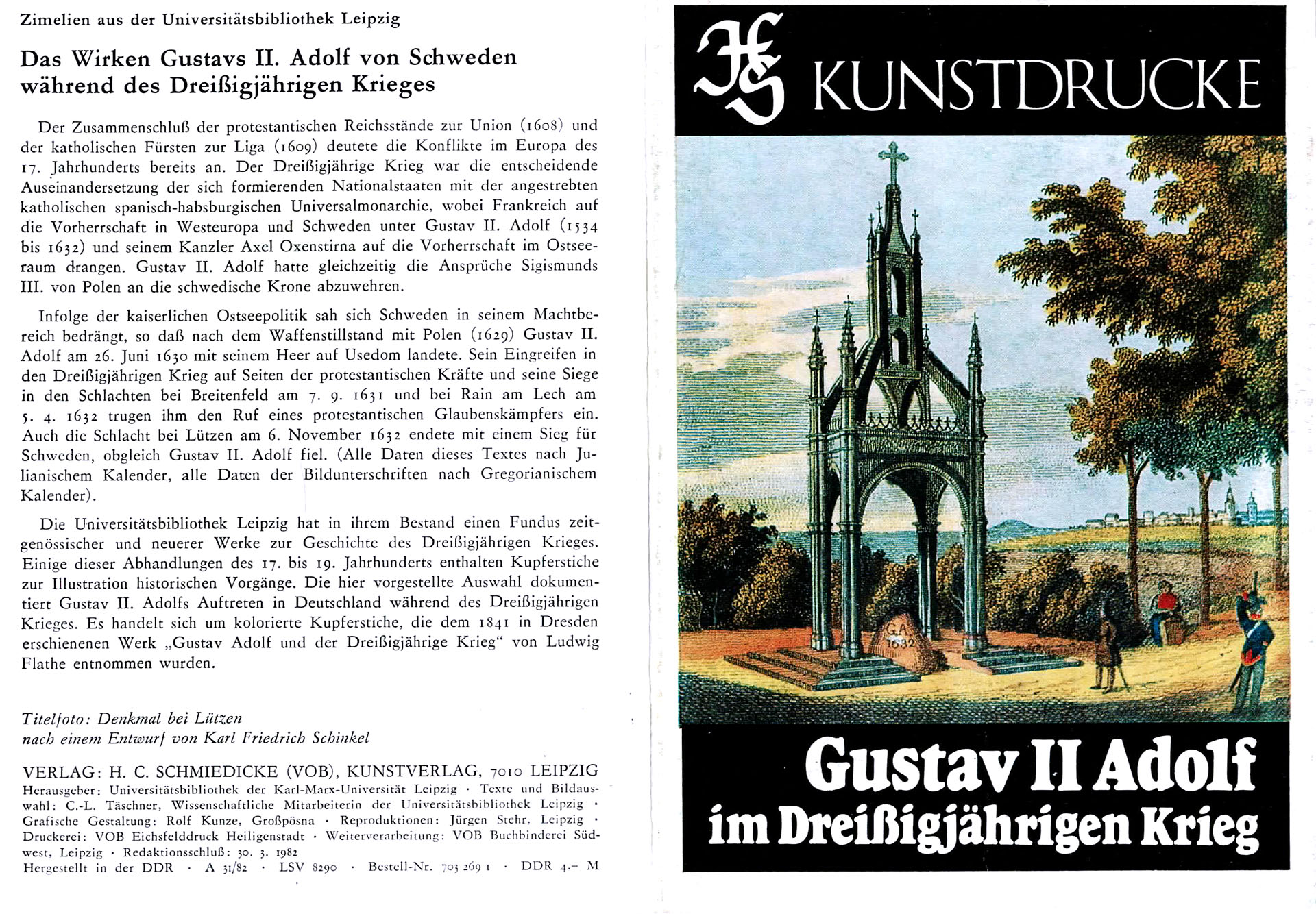 Gustav II Adolf im Dreißigjährigen Krieg - Universitätsbibliothek der Karl - Marx - Universität Leipzig